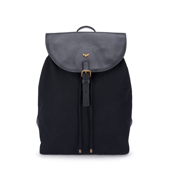 New Black Luxe Bee Backpack